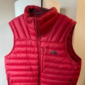 The North Face down vest - mens L